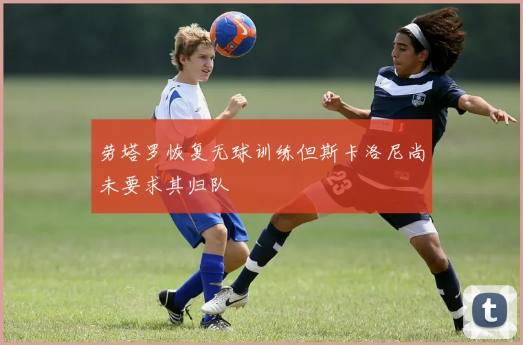 劳塔罗恢复无球训练但斯卡洛尼尚未要求其归队